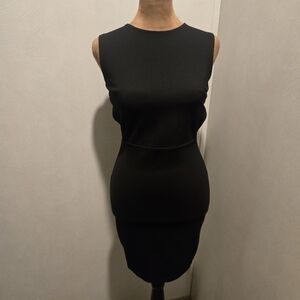 Lulu's Classic Black Mini Dress